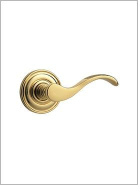 gold swoop door handle